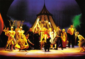 The animals of Narnia in The Lion,the Witch and the Wardrobe RSC