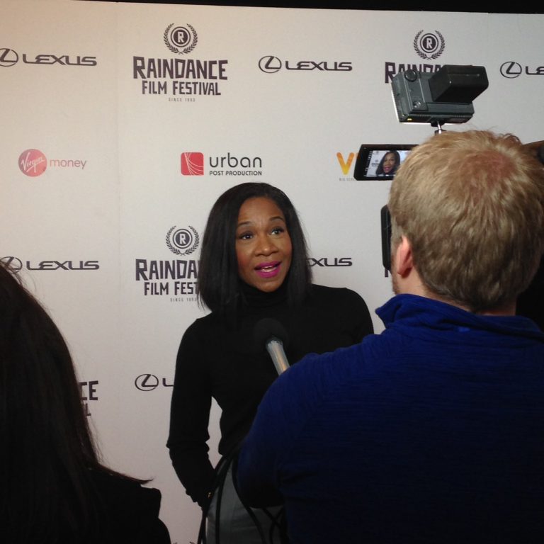 Interview by Red Carpet News at The Raindance Film Festival - Karen